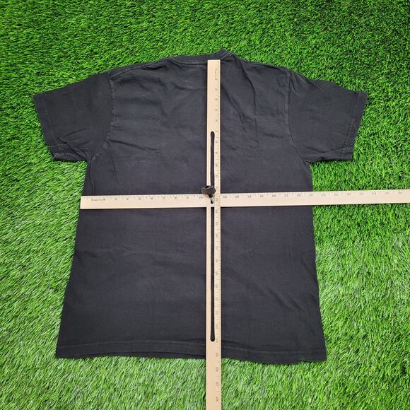 2PAC Tupac-Shakur Shirt Womens Medium 19x25 Black Hip-Hop - Picture 3 of 13